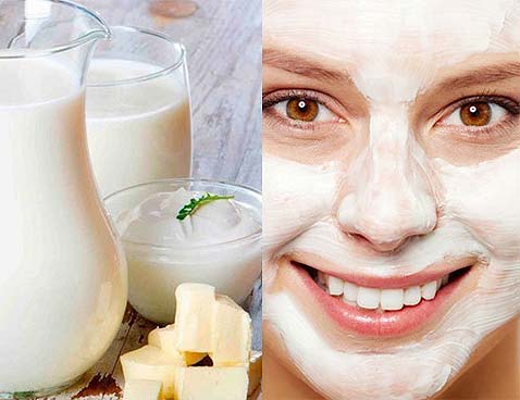 маски для лица с молоком